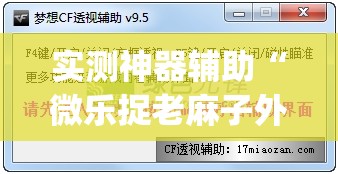 实测神器辅助“微乐捉老麻子外卦辅助软件下载”开挂(透视)辅助教程