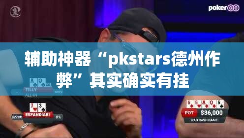辅助神器“pkstars德州作弊”其实确实有挂