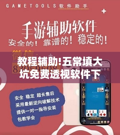教程辅助!五常填大坑免费透视软件下载”详细外挂透视辅助软件教程