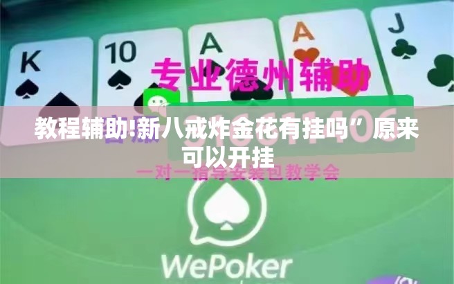 教程辅助!新八戒炸金花有挂吗”原来可以开挂