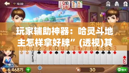 玩家辅助神器：哈灵斗地主怎样拿好牌”(透视)其实确实有挂