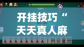 开挂技巧“天天真人麻将怎么开挂”开挂(透视)辅助教程