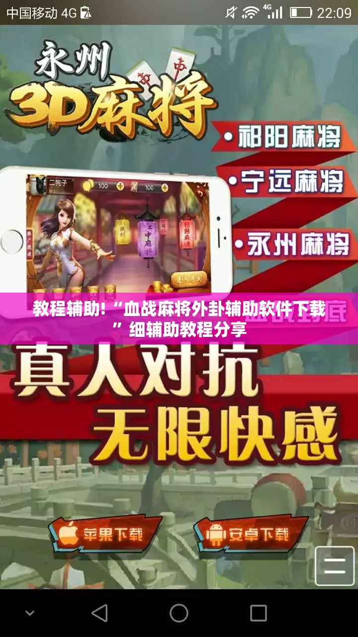 教程辅助!“血战麻将外卦辅助软件下载”细辅助教程分享